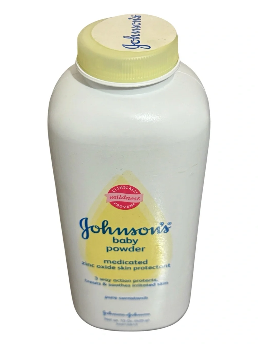 Johnson's Baby Powder Medicated Zinc Oxide 15 Oz Cornstarch Sealed 2011 Rare NEW